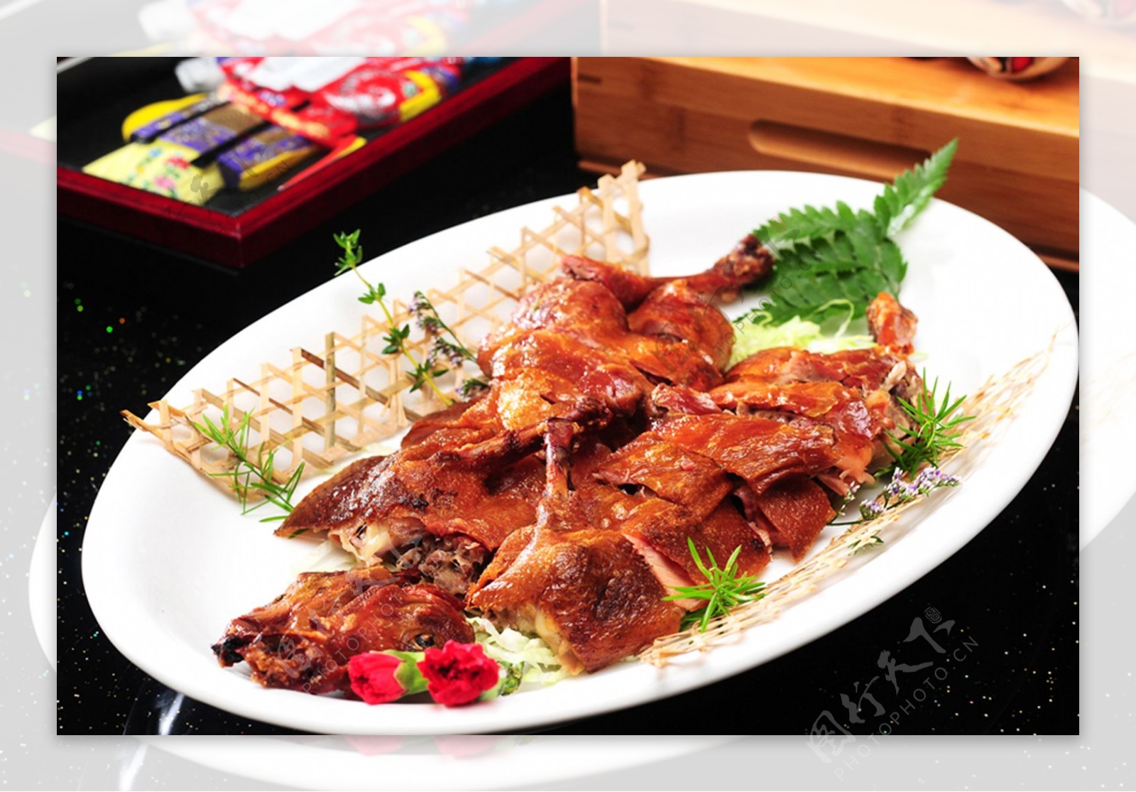 脱骨脆皮鸭图片素材-编号15269212-图行天下