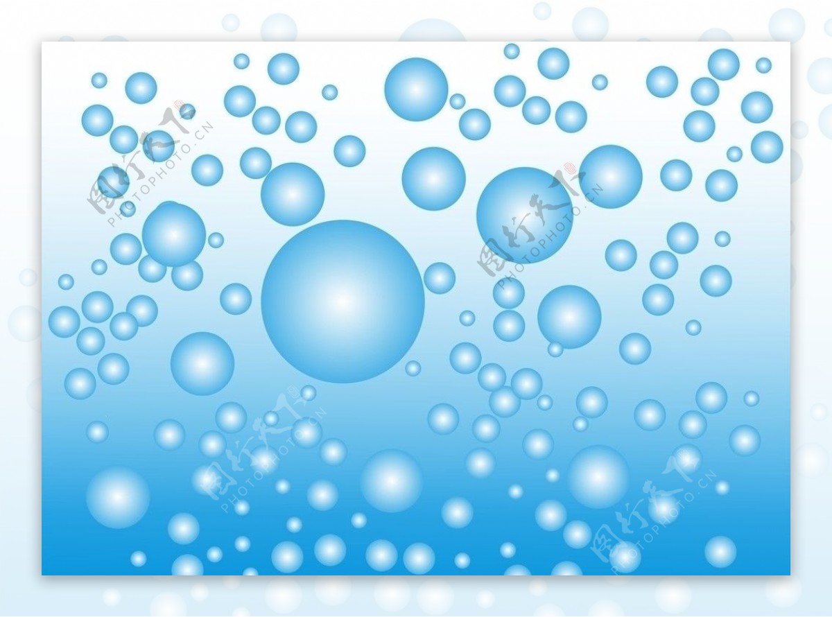 彩色水泡泡图片 - 水 - 易图网