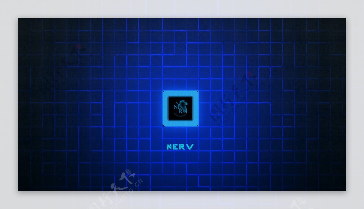 NERV科幻芯片设计图片
