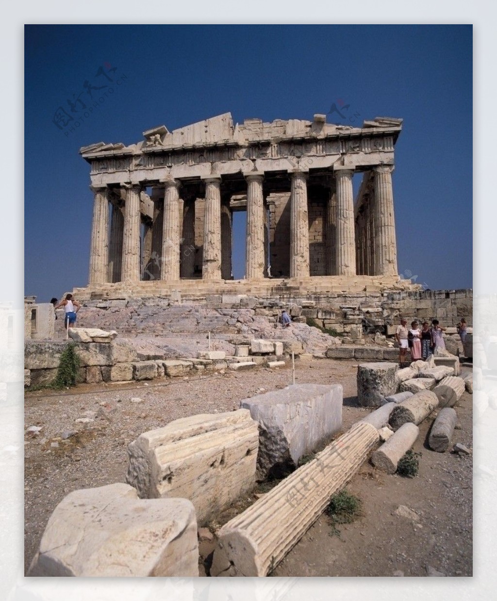 希腊建筑图片