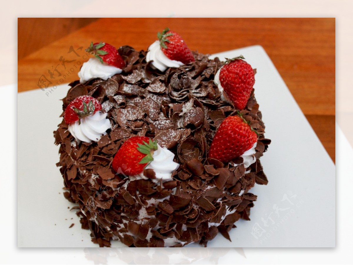 巧克力蛋糕图册_360百科