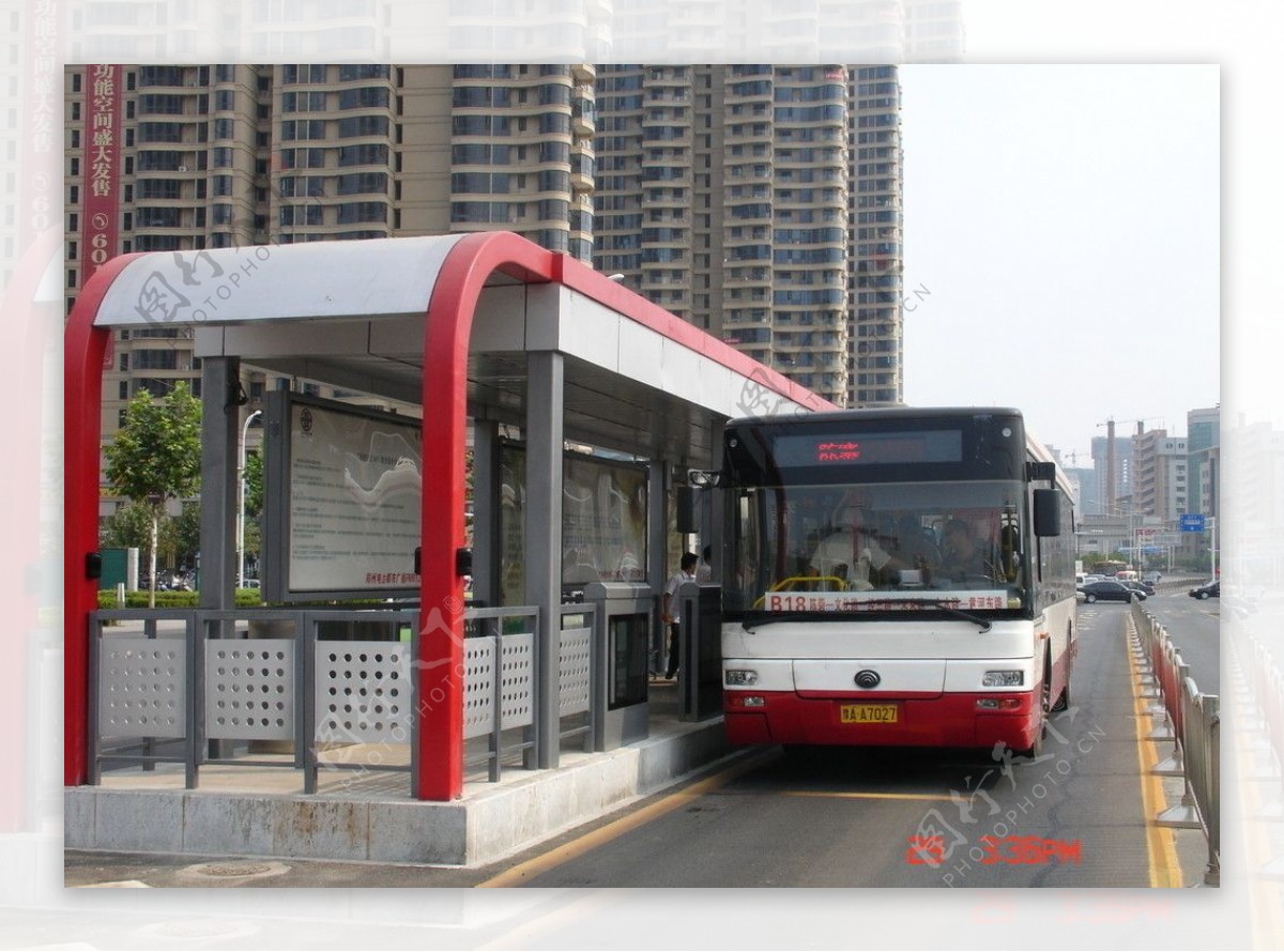 郑州BRT快速公交图片