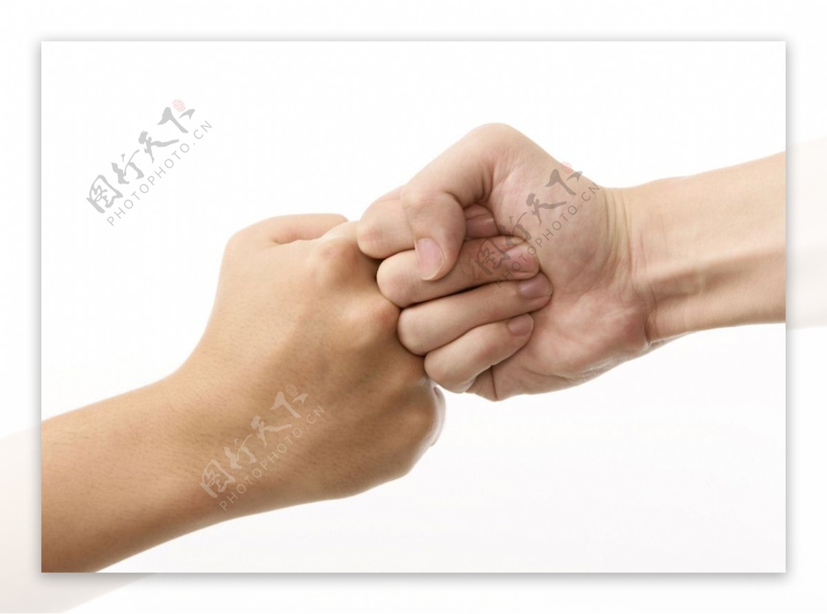 商务男士双手握拳-蓝牛仔影像-中国原创广告影像素材