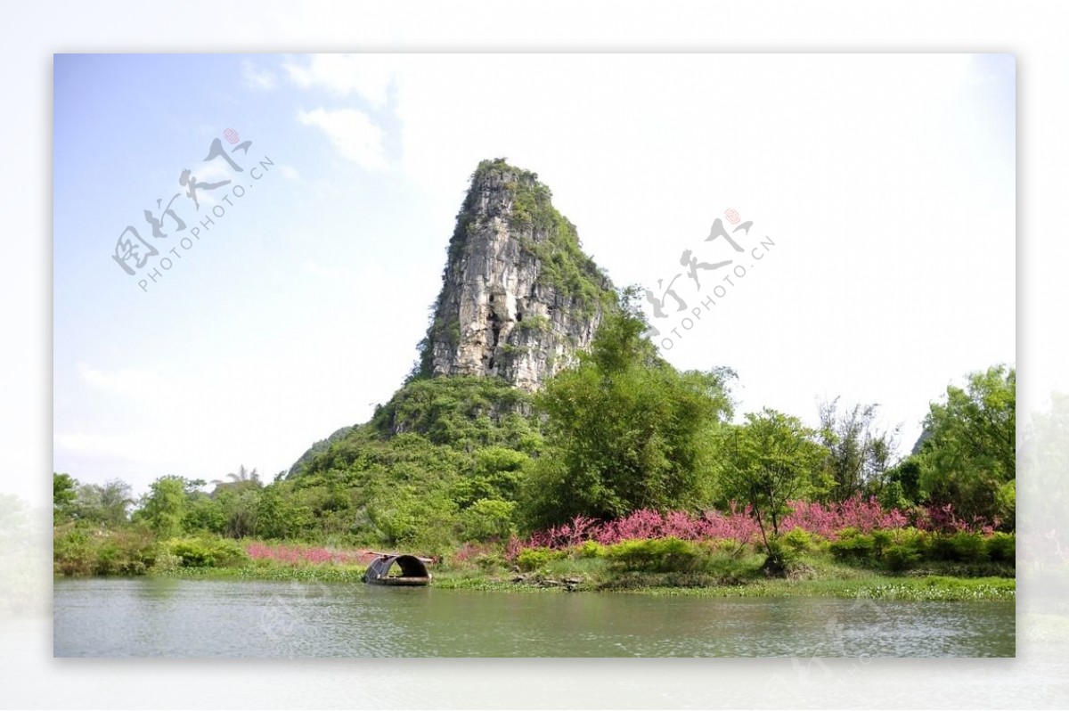 广西桃花源风景图片