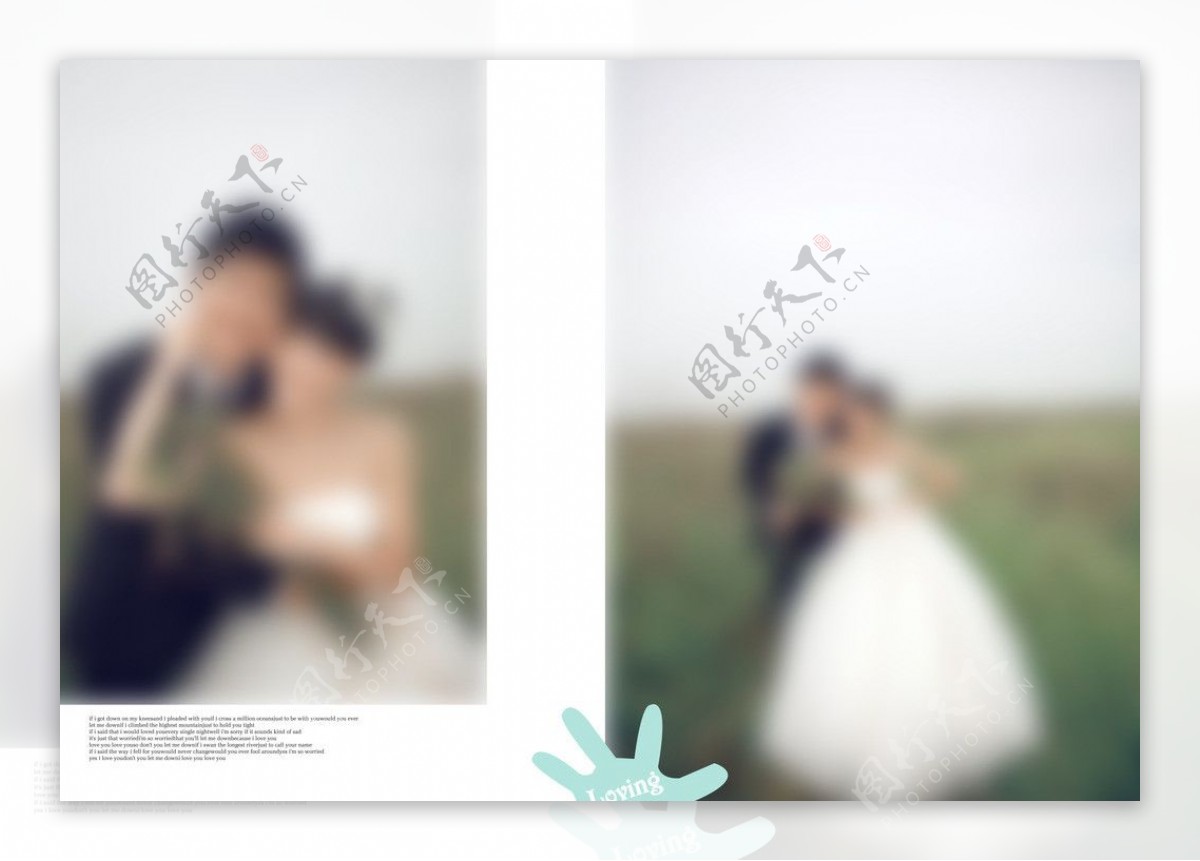 2013婚纱摄影模板图片