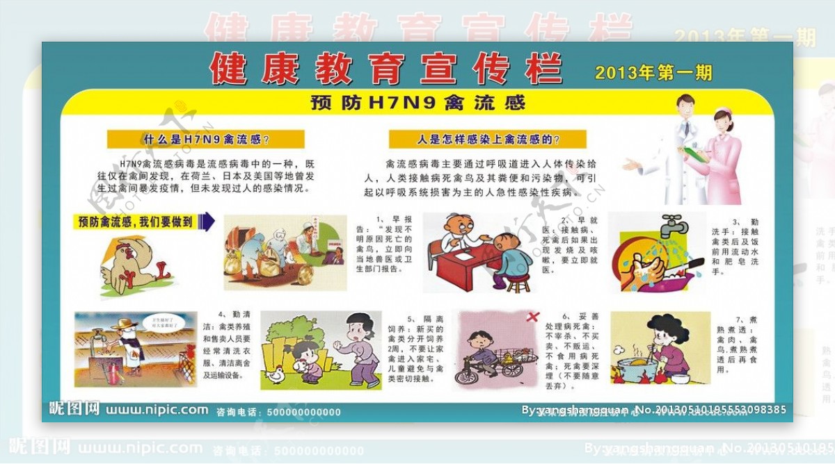 预防H7N9禽流感图片