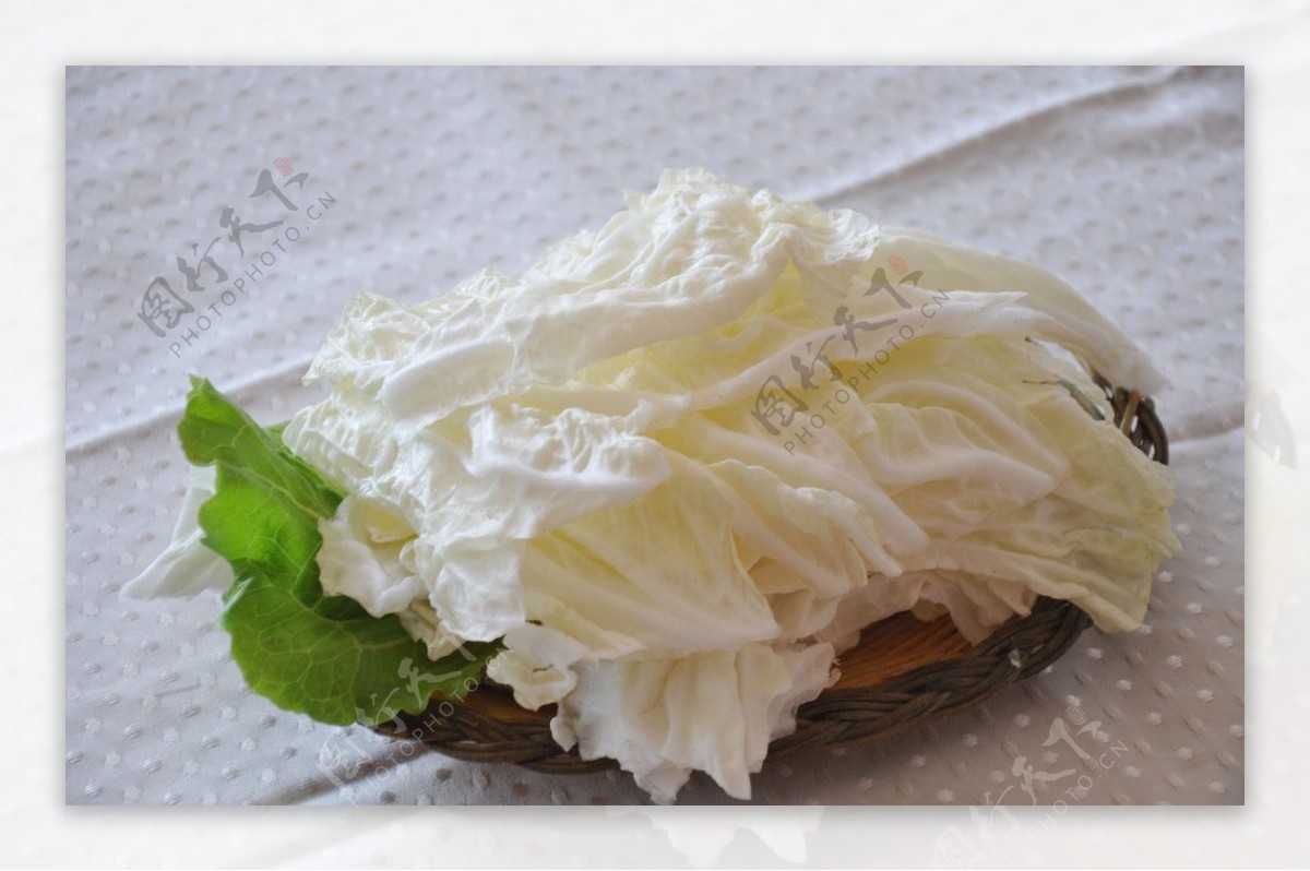 火锅涮菜白菜图片