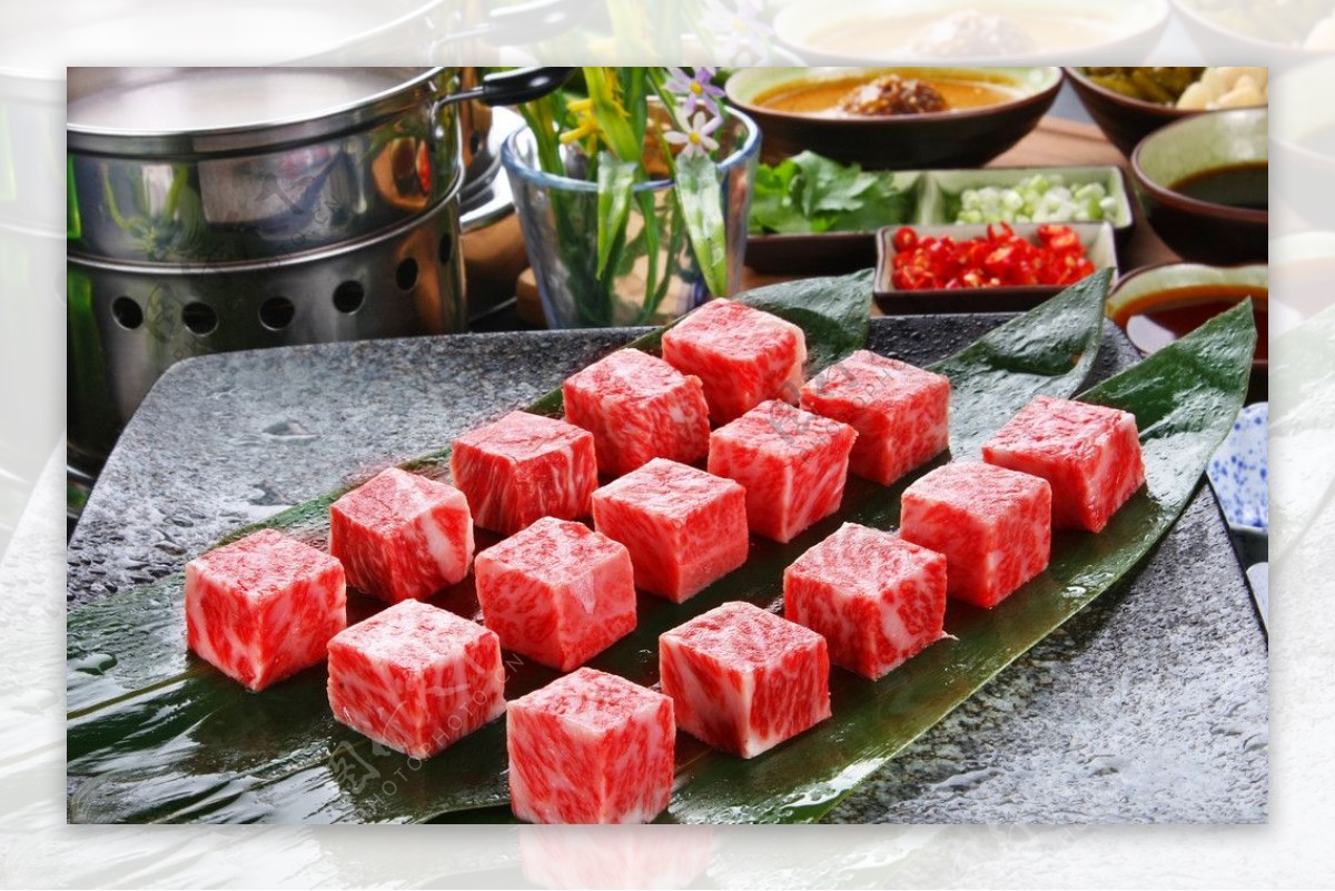 日式牛肉粒图片