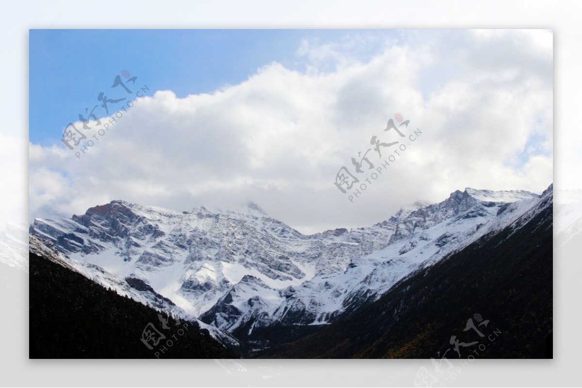 雪山图片