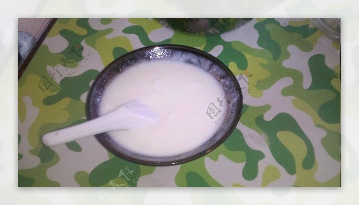新疆老酸奶图片