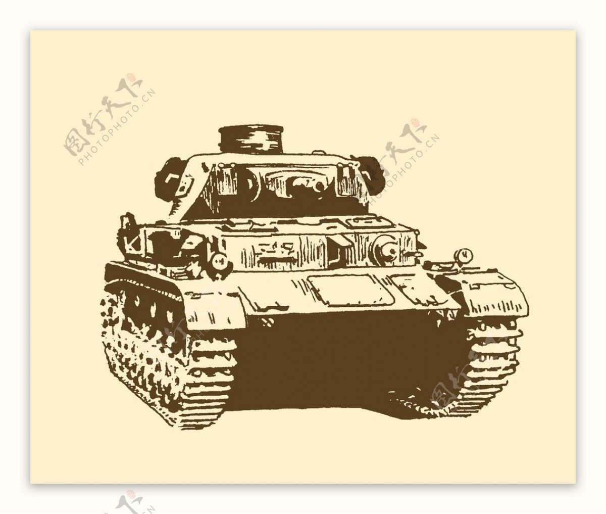 德国pzkpf中型坦克图片