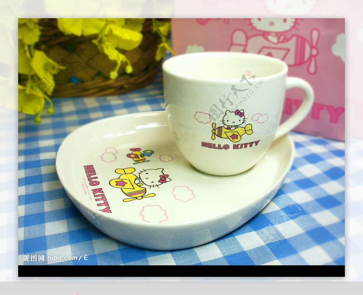 HelloKitty杯子图片