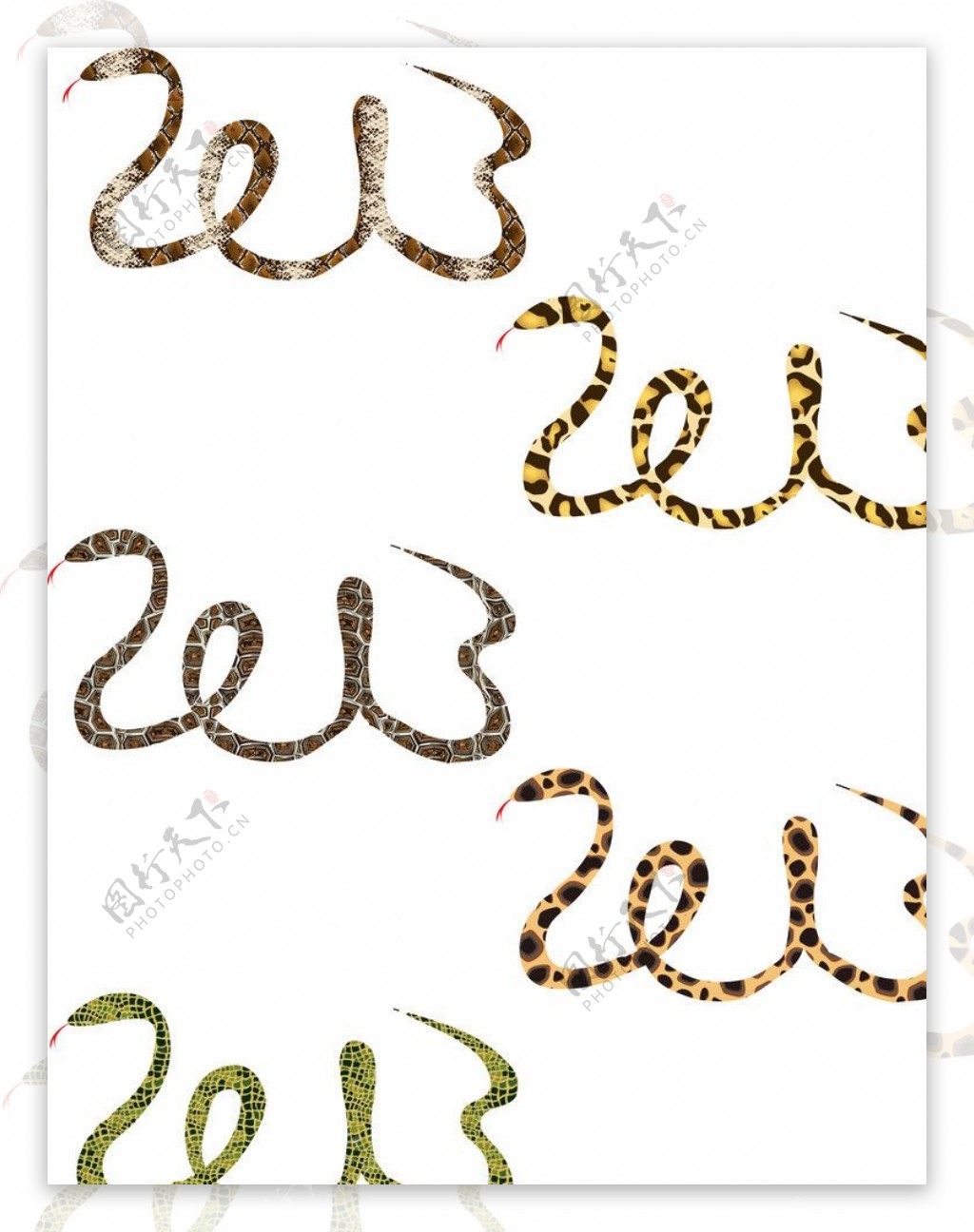 2013蛇形字体图片