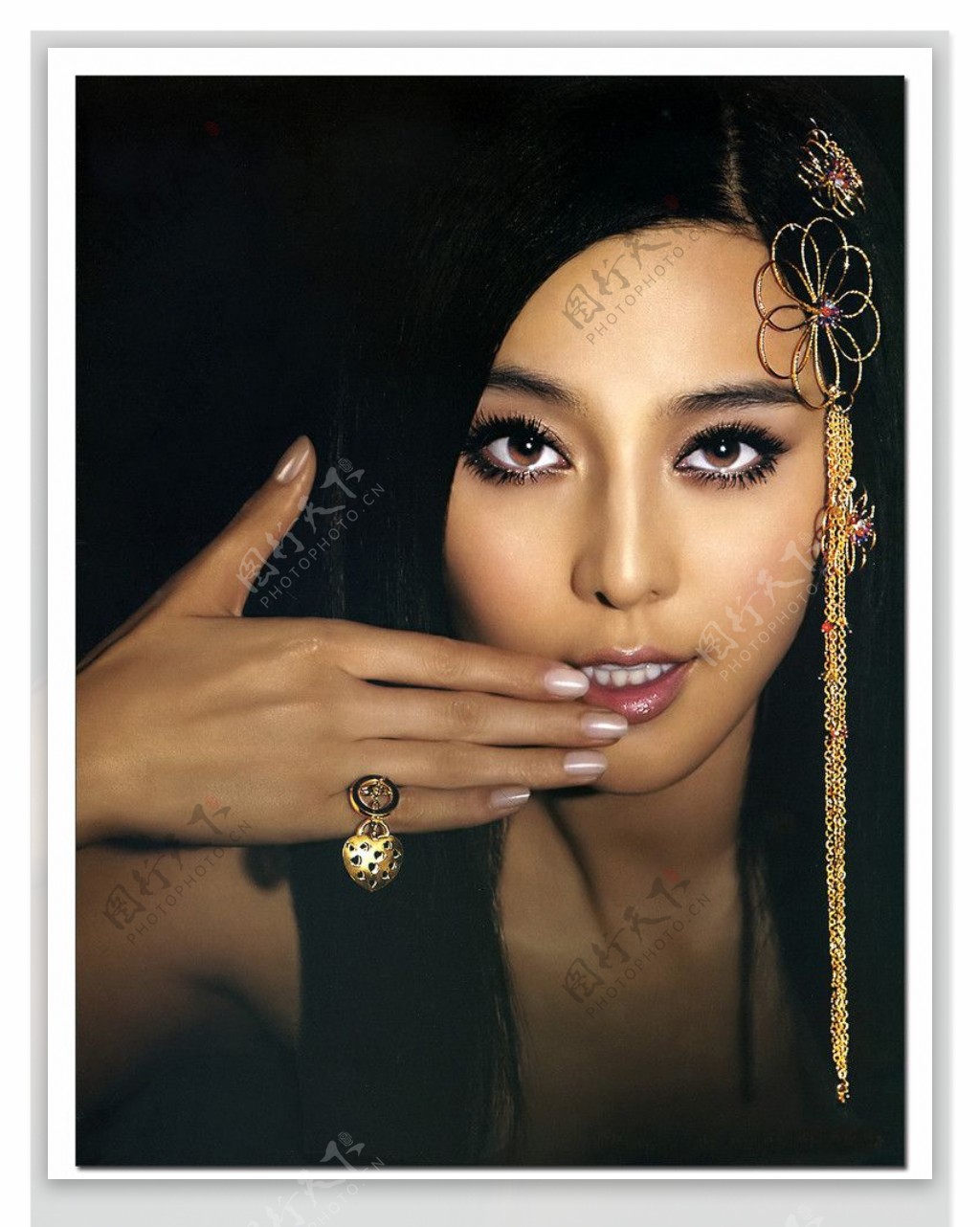 #范冰冰#《芭莎珠宝》4月号封面大片，对她… - 堆糖，美图壁纸兴趣社区
