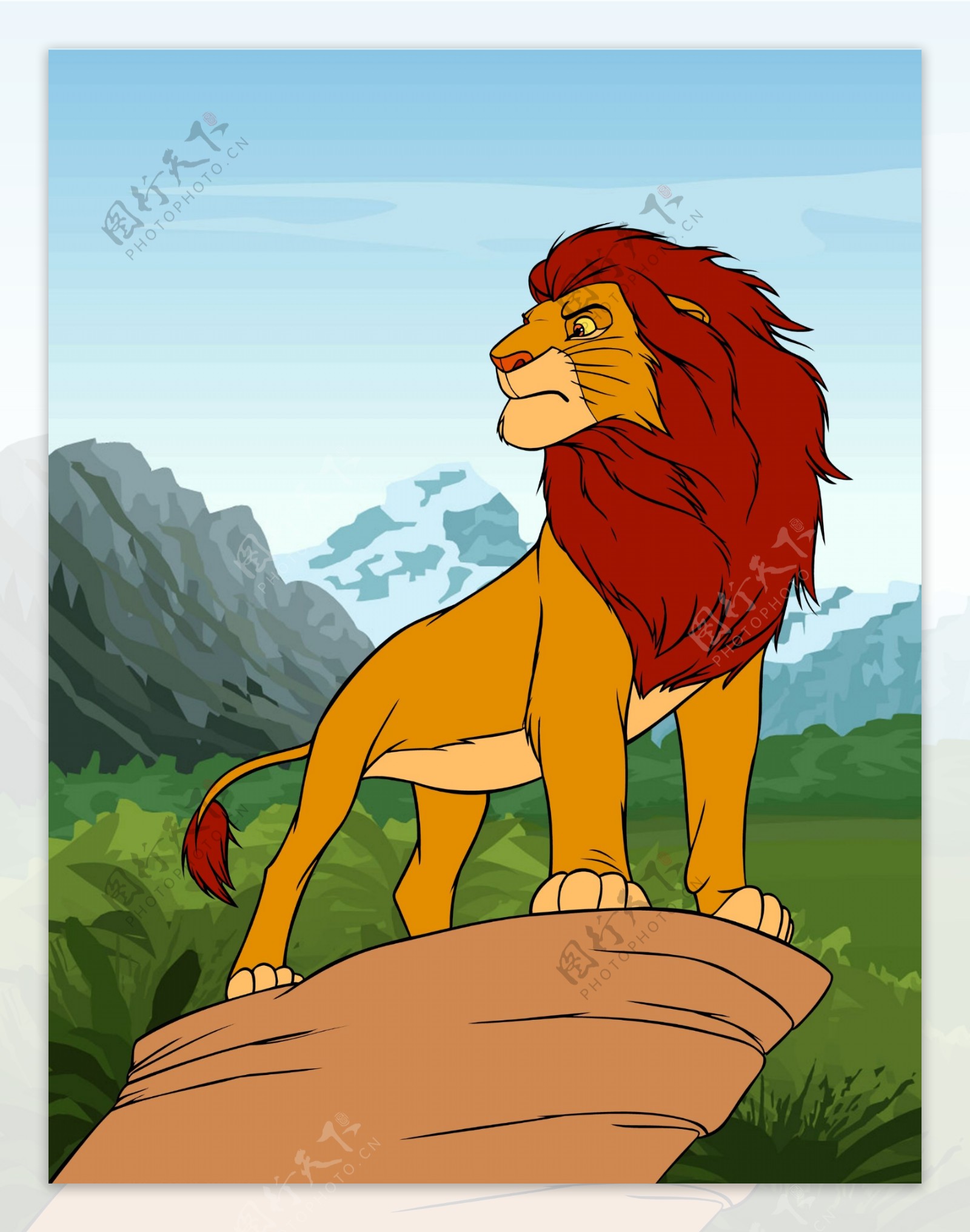 辛巴（迪士尼动画《狮子王》中的角色）_百度百科