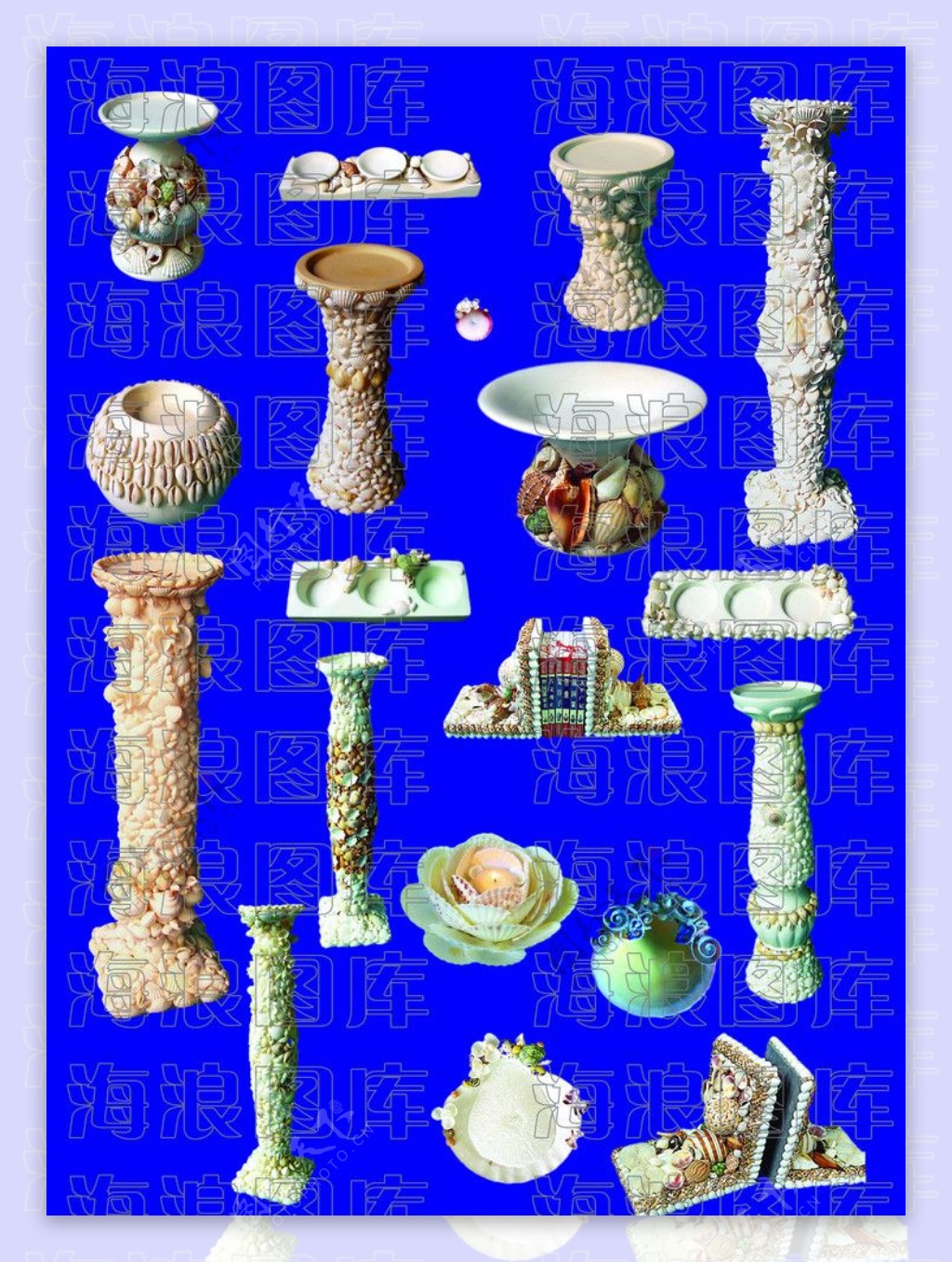 贝壳艺术品图片