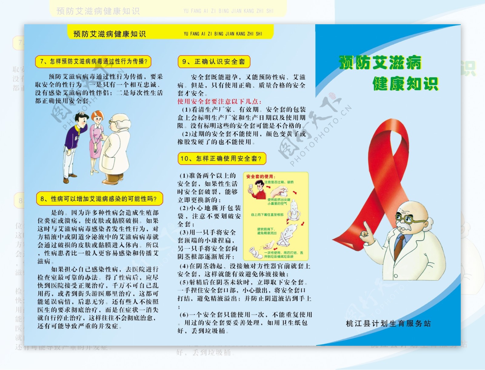 艾滋病预防知识图片