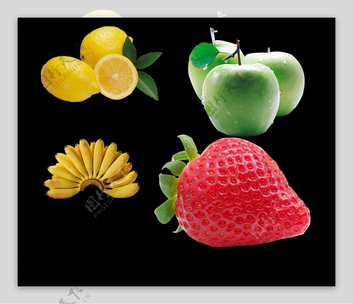 水果抠图图片