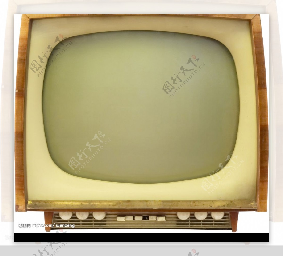 复古话旧电视机欧式图片
