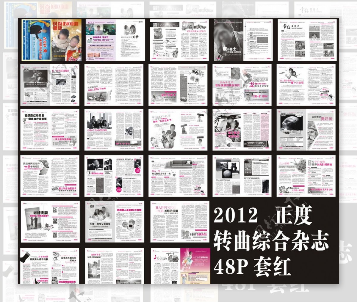 2012最新综合杂志图片