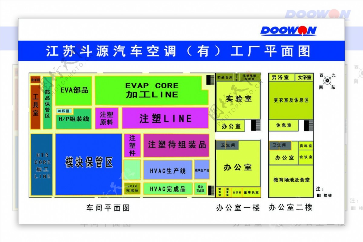 工厂平面图图片