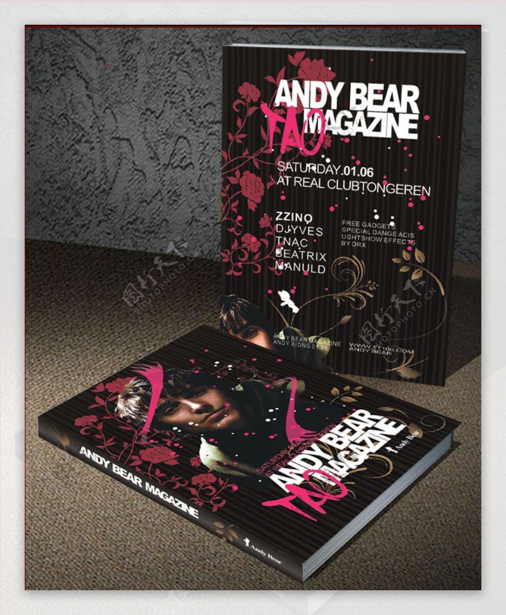 AndyBear书籍装帧封面图片