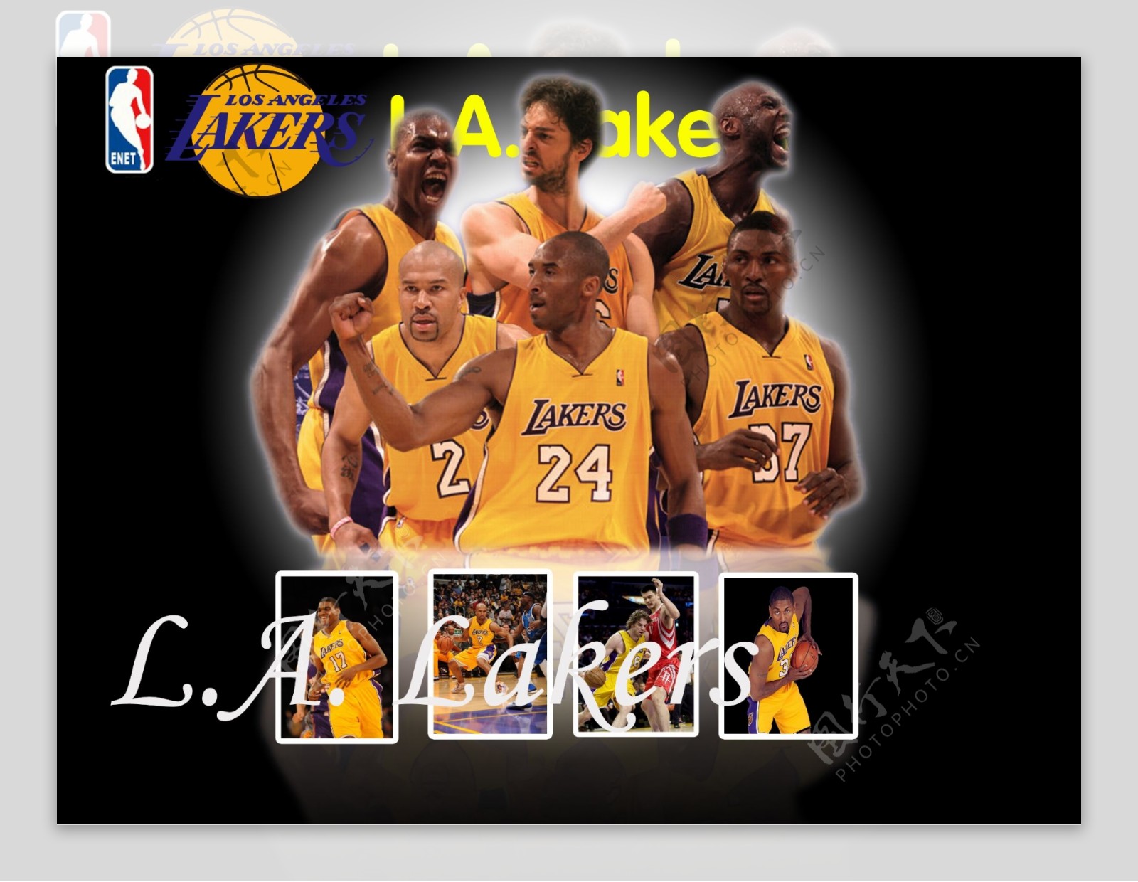 NBA海报图片