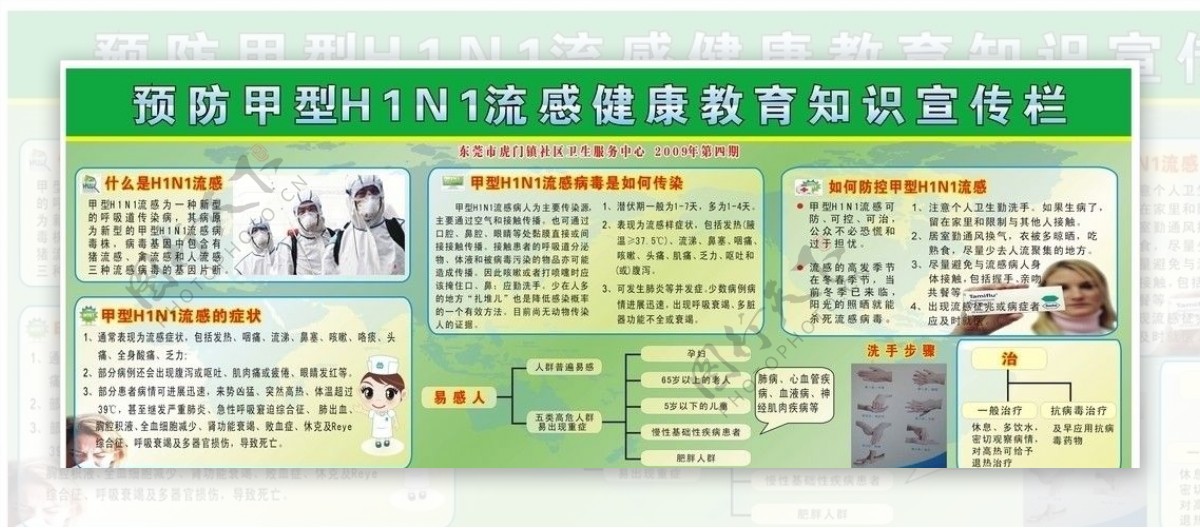 预防甲型H1N1流感图片