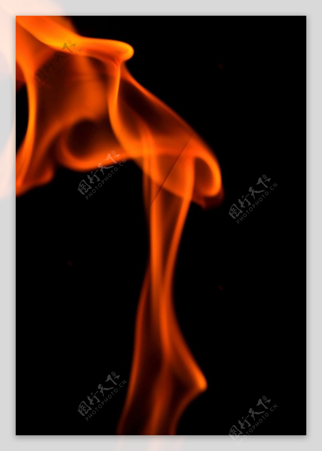 燃烧的火苗图片