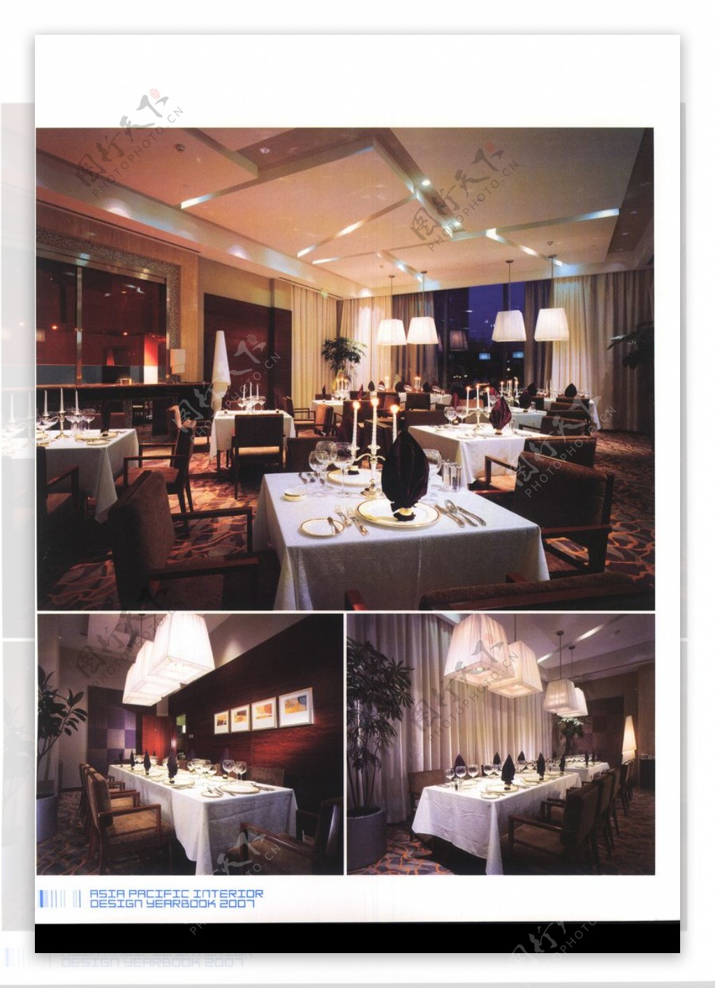 亚太室内设计年鉴2007餐馆酒吧0253