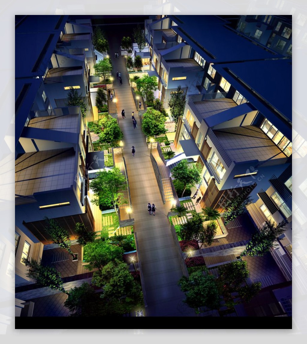 南京仙林大学B地块项目规划建筑设计方案0004