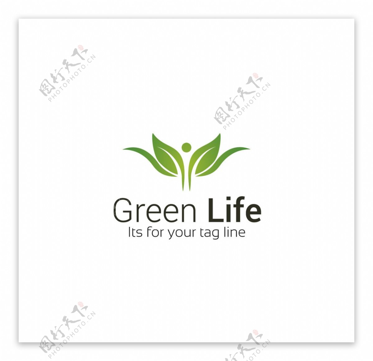 生态公司徽标模板