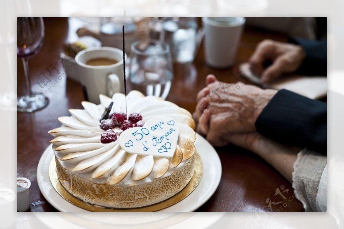 结婚50周年庆典蛋糕