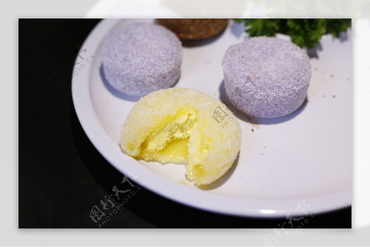 玫瑰綠茶糯米糍Rose Green Tea Glutinous Rice Balls