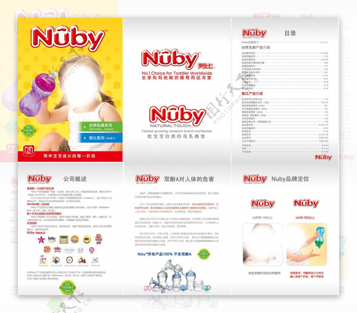 NUBY努比母婴用品目录册