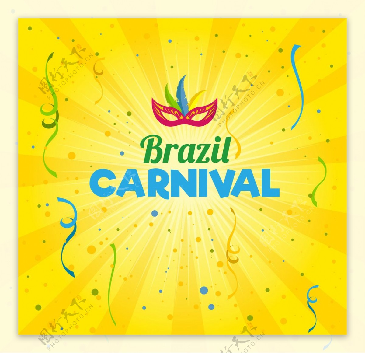 巴西狂欢节背景