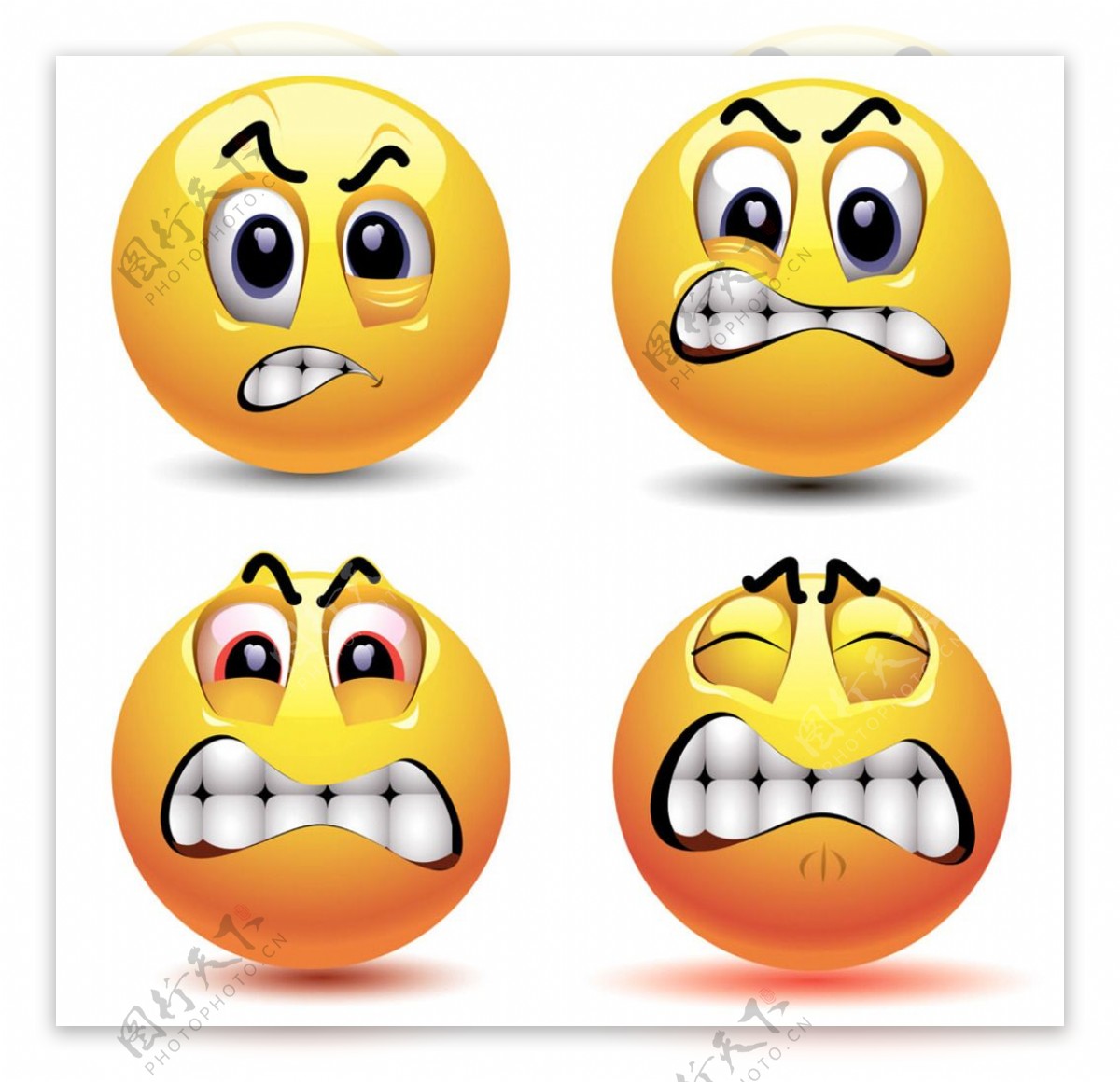 愤怒的表情动画素材免费下载(图片编号:3556602)-六图网