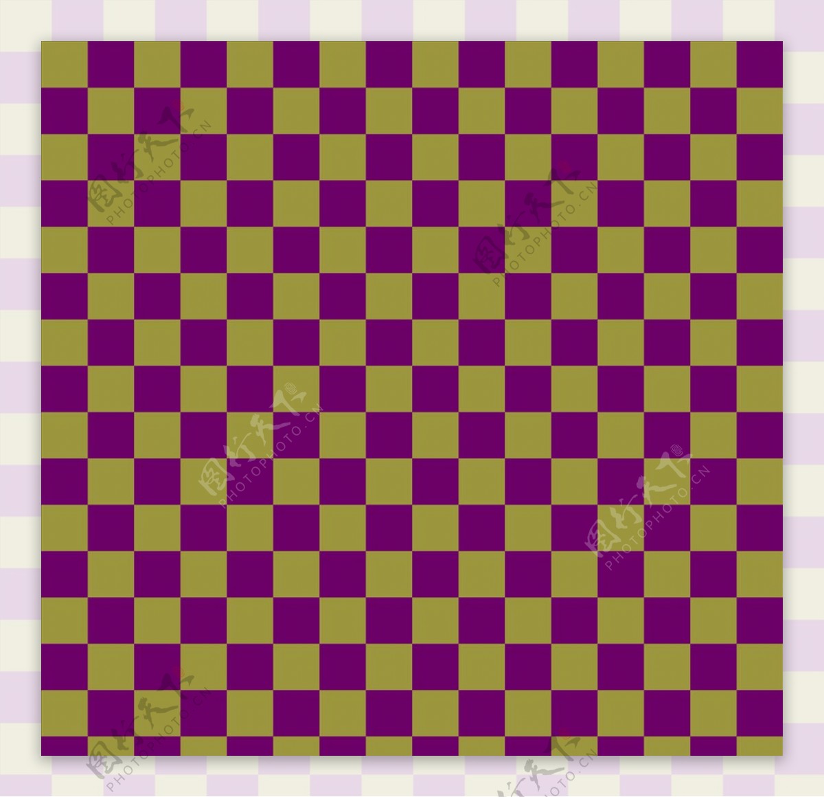 紫黄色格子背景
