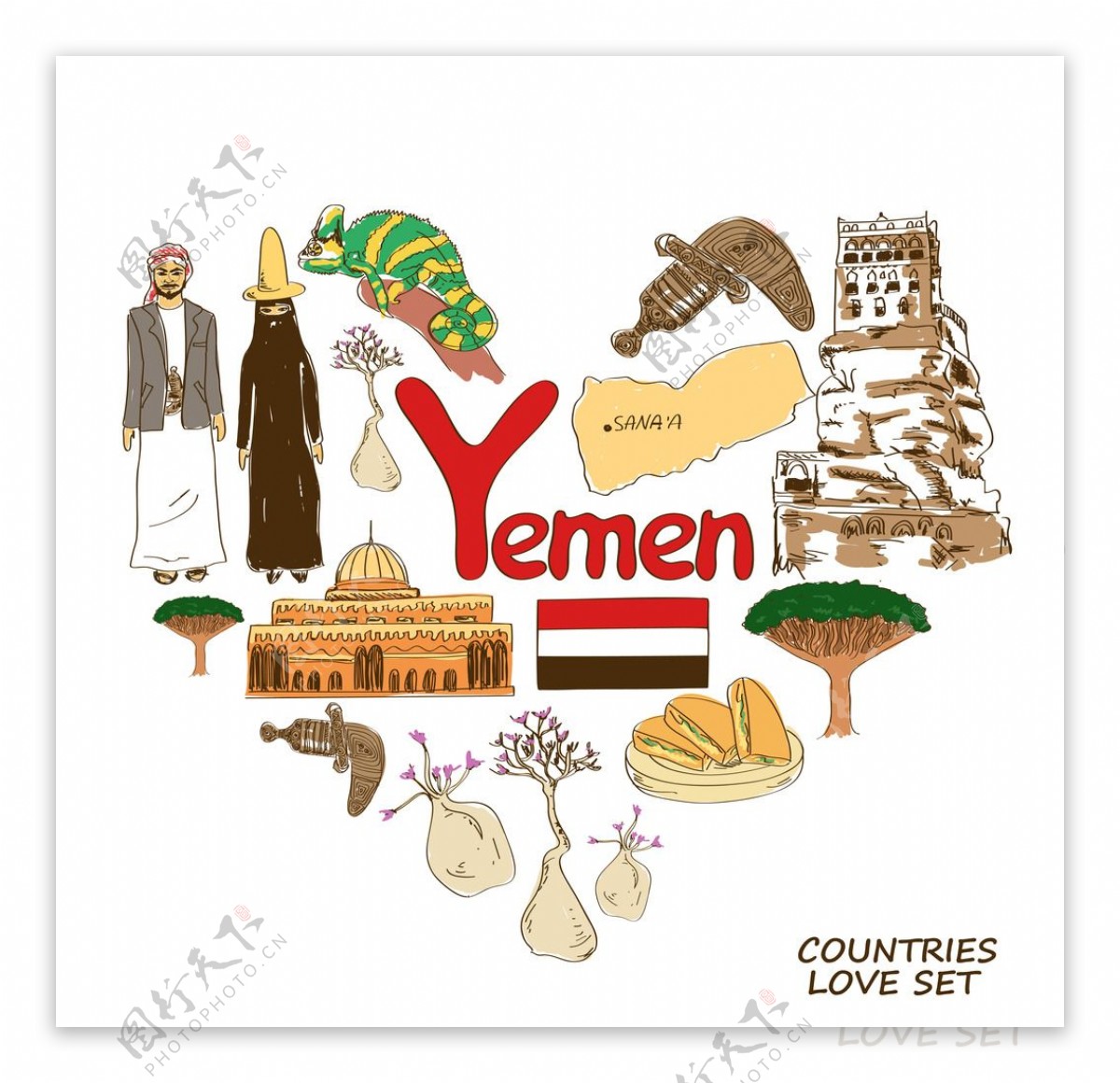 也门国家元素