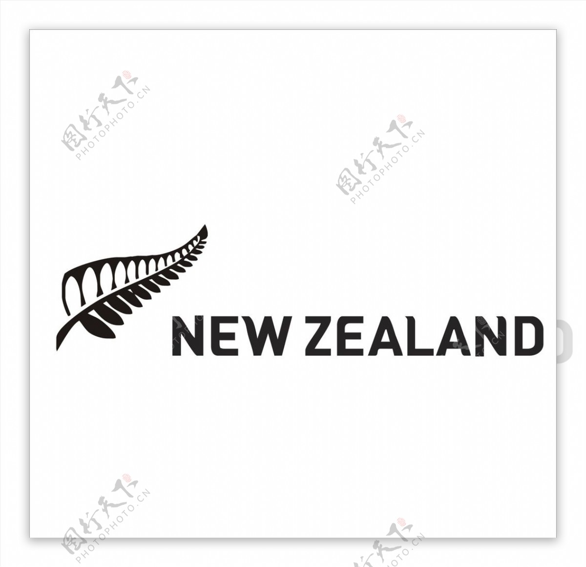 新西兰蕨叶标志