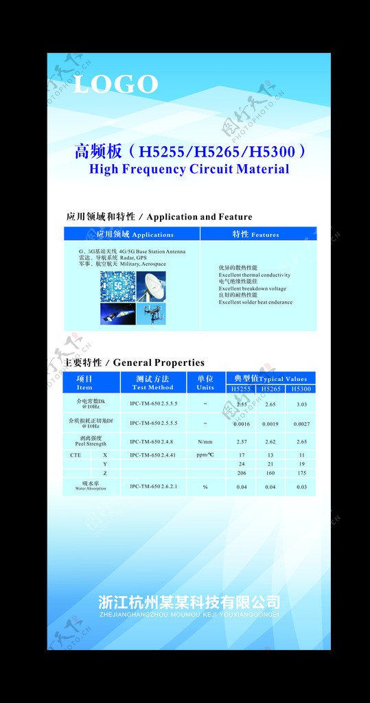 科技易拉宝海报CDR下载