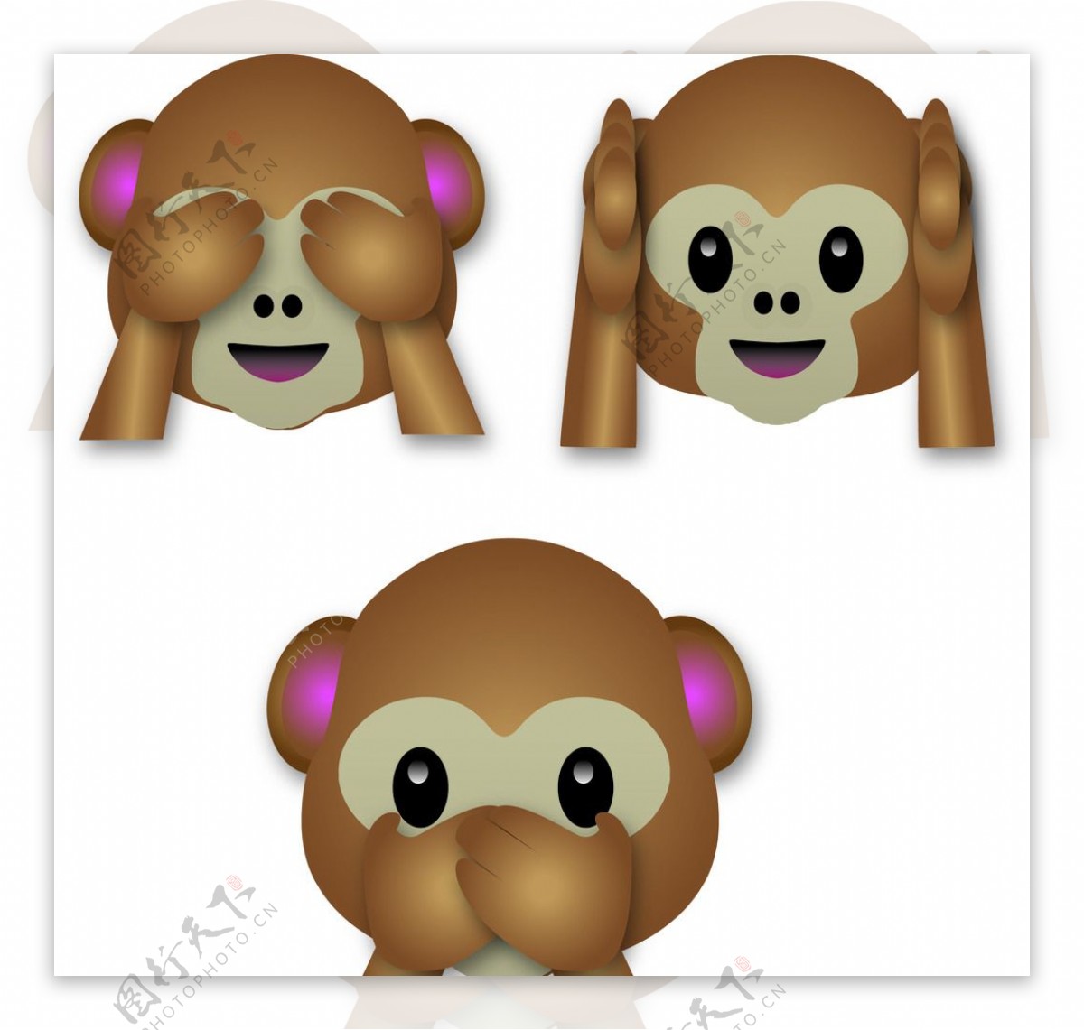 三款猴子