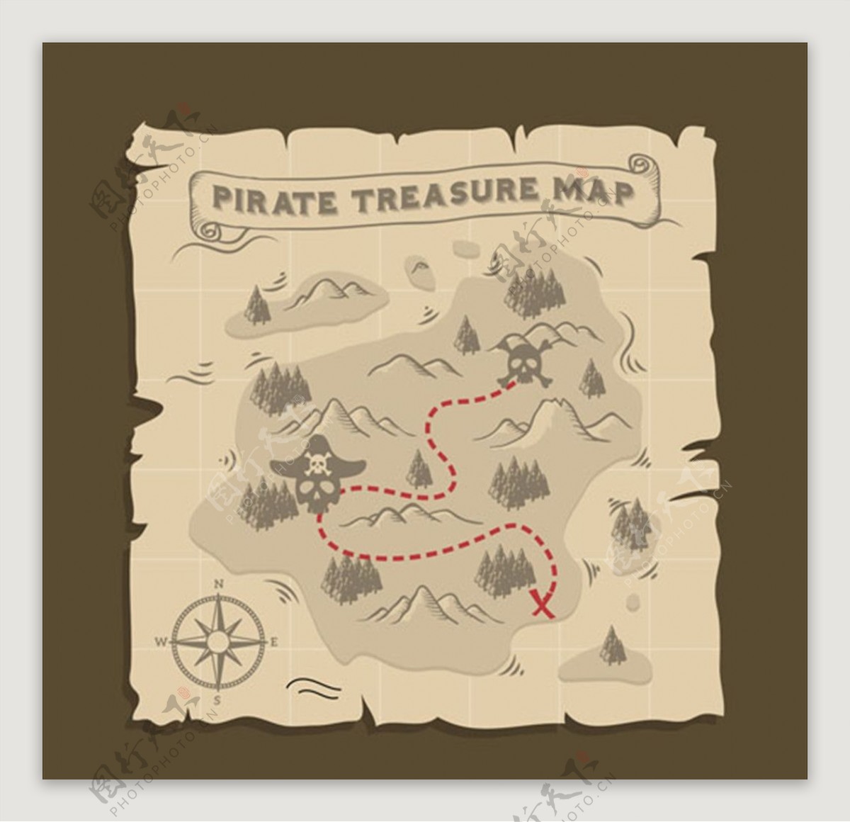 海盗藏宝图