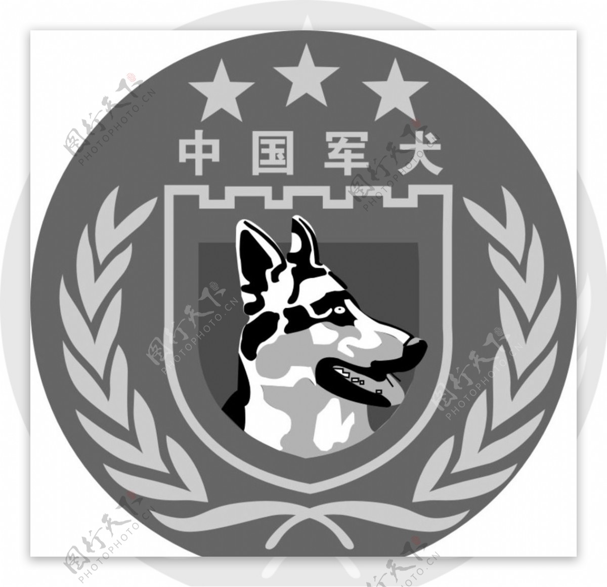 中国军犬标志