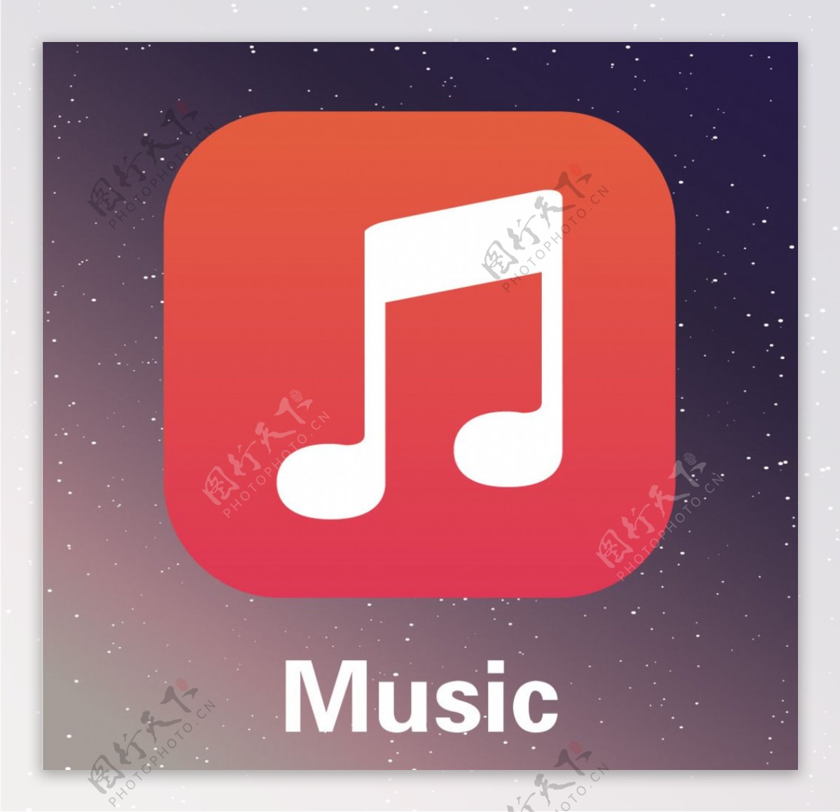 iPhone音乐UI图标
