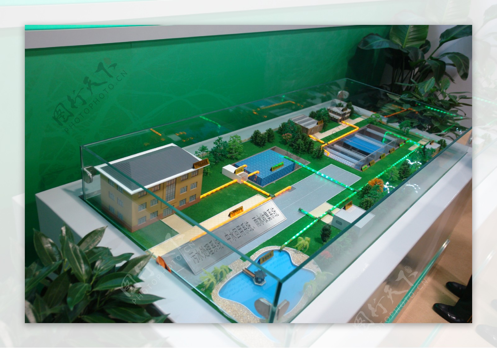 污水处理系统模型