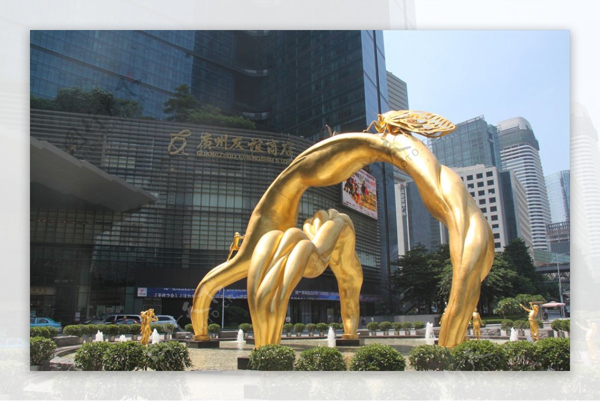 广州国际金融中心雕塑