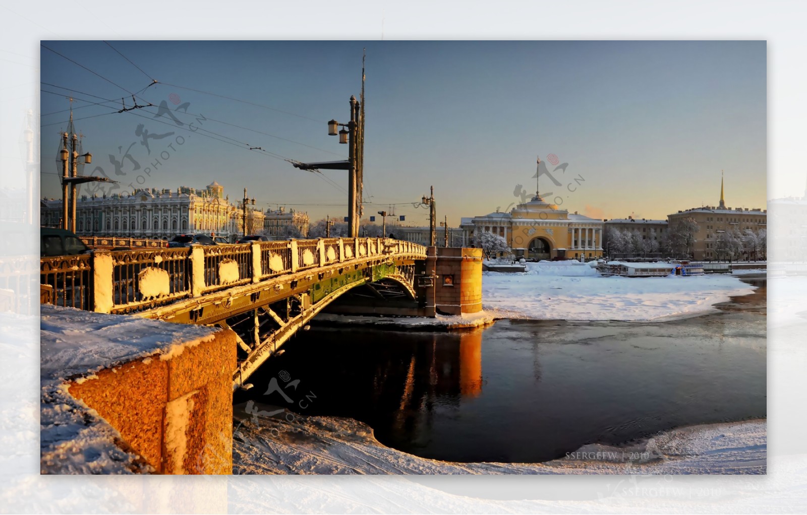 圣彼得堡雪景
