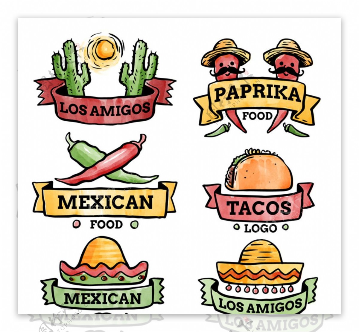 墨西哥食物标签