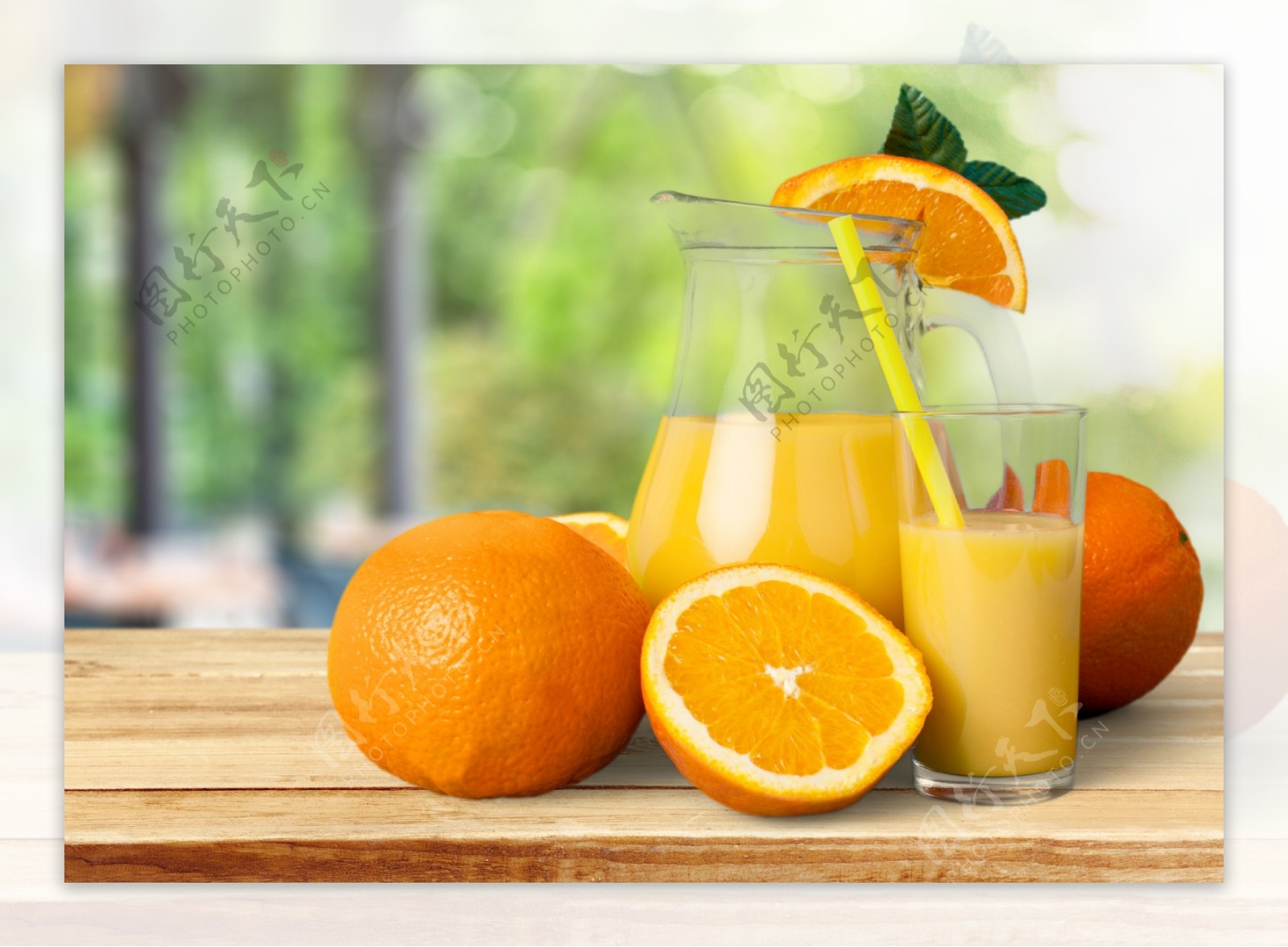 脐橙和橙汁